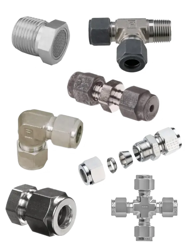 Photo: Secure your instrumentation with ease! DistributionNOW offers a diverse selection of industrial fittings to attach sensors and gauges to pipes.